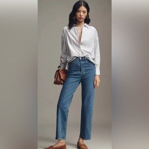 Levi's Women's Ribcage Straight Ankle in Jazz Pop